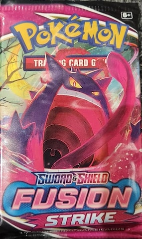 Pokemon Trading Card Game Sword & Shield - Fusion Strike Pack Booster Pack